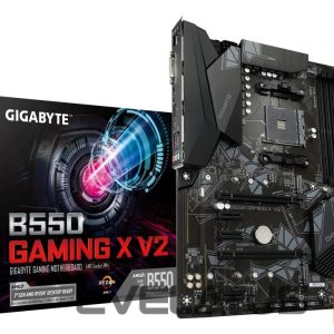 Intel protsessori emaplaat Gigabyte  B550 GAMING X V2 Processor family AMD, Processor socket AM4, DDR4 DIMM, Memory slots 4, Chipset AMD B, ATX 