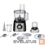 Mikserid ja blenderid Bosch  Food Processor MCM3401M Black/Stainless steel, 800 W, Number of speeds 2, 2.3 L, Blender, Meat mincer 