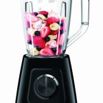 Mikserid ja blenderid TEFAL  Blender BL420838 BlendForce Tabletop, 600 W, Jar material Plastic, Jar capacity 1.25 L, Ice crushing, Black 