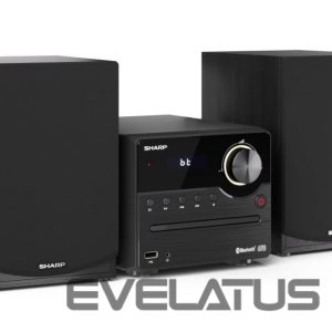 Interaktiivne lahendus Sharp  XL-B512(BK) Hi-Fi Micro System, CD/FM/USB/Bluetooth v5.0, 45W, Black 