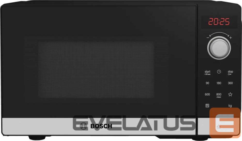 Mikrolaineahi Bosch Microwave Oven FFL023MS2 Free standing, 20 L, 800 W, Black