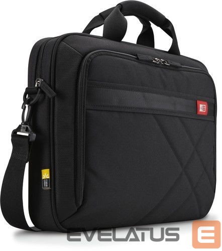 Sülearvuti kott Case Logic Casual Laptop Bag DLC117 Fits up to size 17 ", Black, Shoulder strap