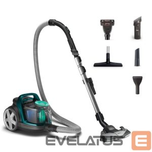 Tolmuimeja Philips  Vacuum cleaner  PowerPro Active FC9556/09 Bagless, Power 750 W, Dust capacity 1.5 L, Blue 