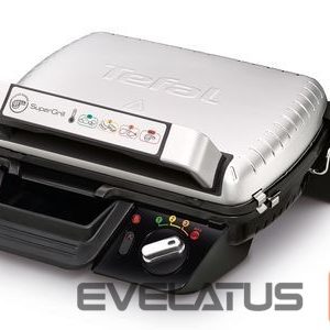 Lauagrillid TEFAL  SuperGrill Standard GC450B32 Contact, 2000 W, Stainless steel 