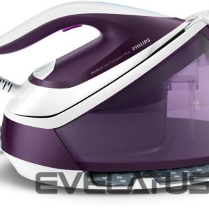 Triikrauad Philips  Ironing System GC7933/30 PerfectCare Compact Plus 2400 W, 1.5 L, 6.5 bar, Auto power off, Vertical steam function, Calc-clean function, Purple, 120 g/min 