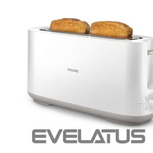 Röster Philips  Toaster HD2590/00 Daily Collection Power 870-1030 W, Number of slots 2, Housing material Plastic, White 