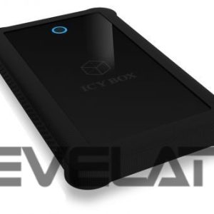 Kõvaketta korpus Raidsonic  ICY BOX IB-233U3-B External enclosure for 2.5" SATA HDD/SSD with USB 3.0 interface and silicone protection sleeve 2.5", USB 3.0 