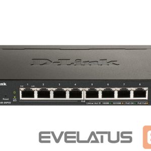 Server – muud tarvikud D-link  8-Port Gigabit PoE Smart Managed Switch DGS-1100-08PV2 Web managed, Desktop 