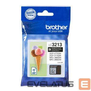 Tarvikud ja tarvikud Brother  LC3213BK Ink Cartridge, Black 