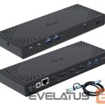 Arvutitarvikud I-TEC  I-TEC USB3.0/USB-C/Thunderbolt DualDS+PD 