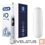 Hambahari Oral-B  Toothbrush iO Series 6 Rechargeable, For adults, Number of brush heads included 1, Number of teeth brushing modes 5, Grey Opal 