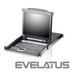 Server – muud tarvikud Aten  CL5708M 8-Port PS/2-USB VGA 17" LCD KVM Switch with Daisy-Chain Port and USB Peripheral Support 