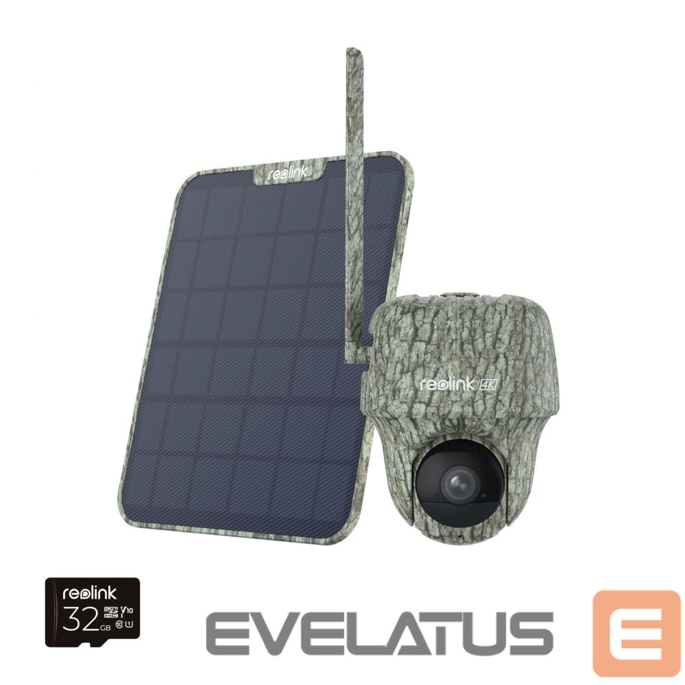 Veebikaamera Reolink Hunting Camera with Solar Panel Go Series G450 PTZ 8 MP Fixed Micro SD, Max. 128 GB