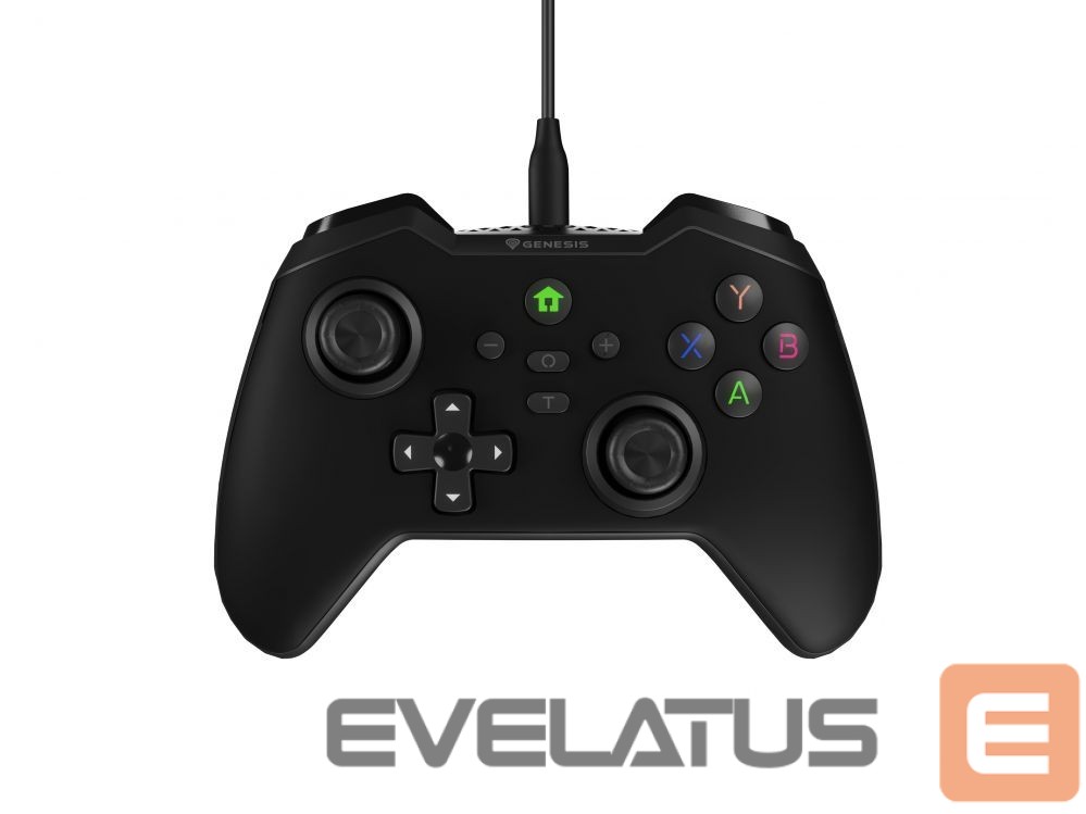 Arvutitoolid / lauad Genesis Mangan 300 Gamepad, Black, Wired