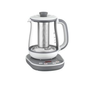 Veekeetja TEFAL  BJ551B10 Tastea Kettle, Glass, Grey/White 
