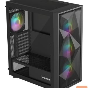 Arvuti komponendid Natec  NATEC Genesis PC Case Diaxid 605 black 