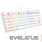 Arvuti klaviatuur Genesis  THOR 303 | Mechanical Gaming Keyboard | Wired | US | White | USB Type-A | Outemu Peach Silent 