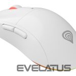 Arvutihiir Genesis  Zircon XIII Custom | Wireless | Gaming Mouse | 2.4 GHz, USB | White 