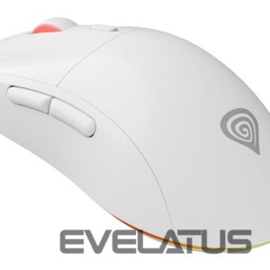 Arvutihiir Genesis  Zircon XIII Custom | Wireless | Gaming Mouse | 2.4 GHz, USB | White 