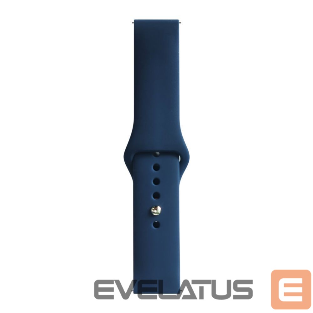 Rihm Evelatus Evelatus Watch 20mm Silicone Loop Watch Straps (130mm M/L) Blue