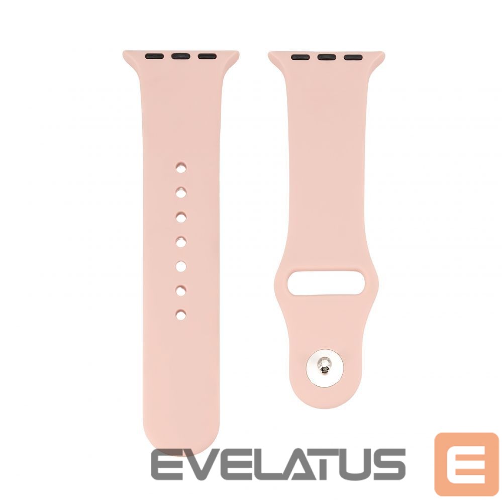 Rihm Connect Watch 38/40/41mm Silicone Loop Watch Strap (132mm M/L) Pink Sand