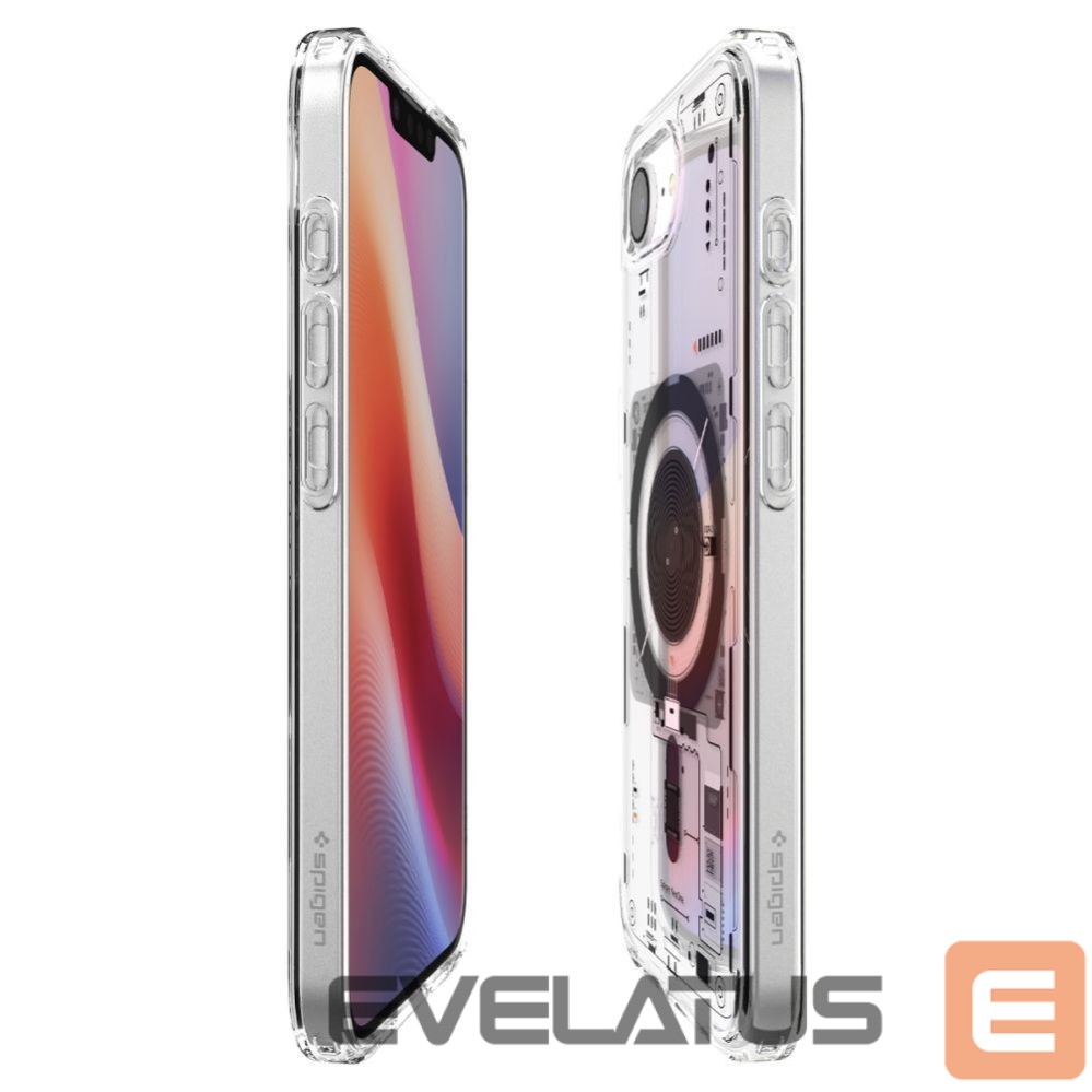 Tagakaaned Spigen Spigen Ultra Hybrid MagSafe Case for iPhone 16e Neo One - Clear