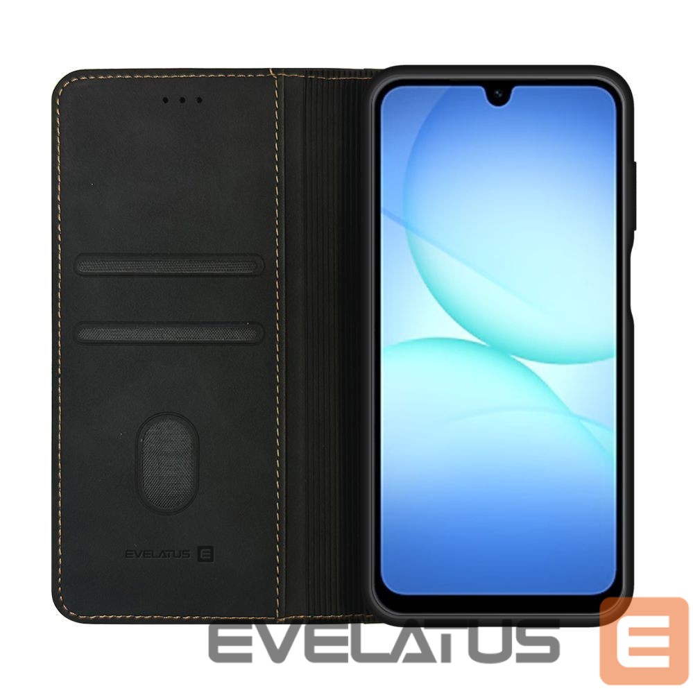 Kaaned - kaaned Evelatus Samsung Galaxy A17 Book Case Black
