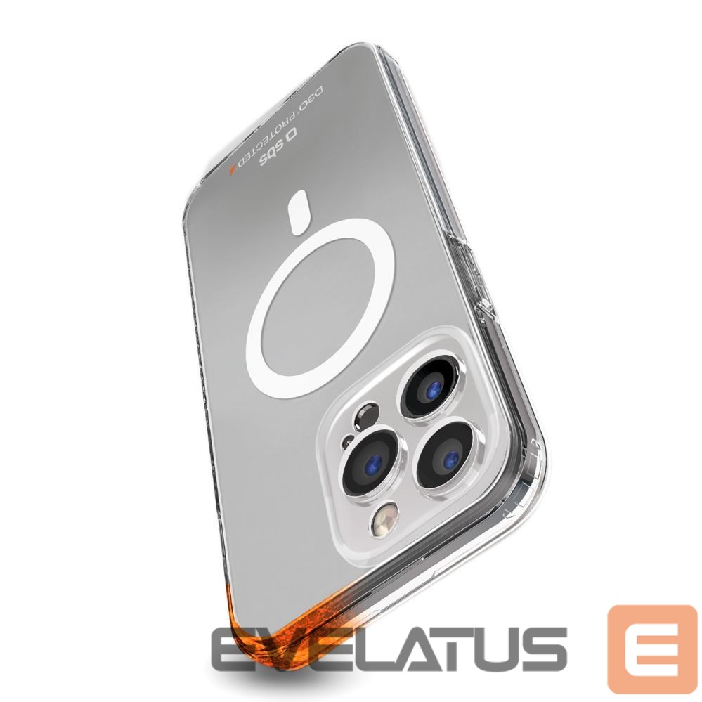 Tagakaaned SBS SBS D3O MagSafe Case for iPhone 15 Pro Max - Clear