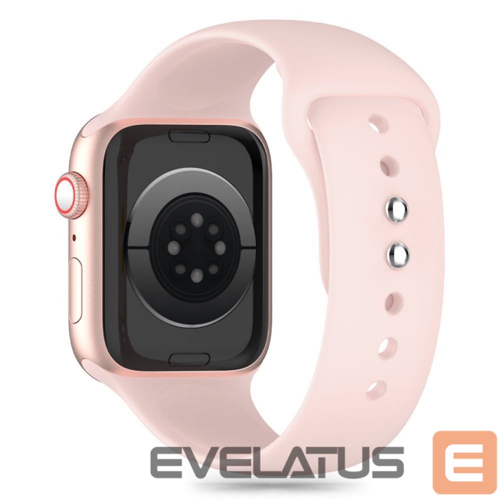 Rihm Tech-Protect Tech-Protect Silicone Strap for Apple Watch 4 / 5 / 6 / 7 / 8 / 9 / SE (38 / 40 / 41 mm) - Pink