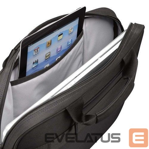 Sülearvuti kott Case Logic Casual Laptop Bag DLC117 Fits up to size 17 ", Black, Shoulder strap