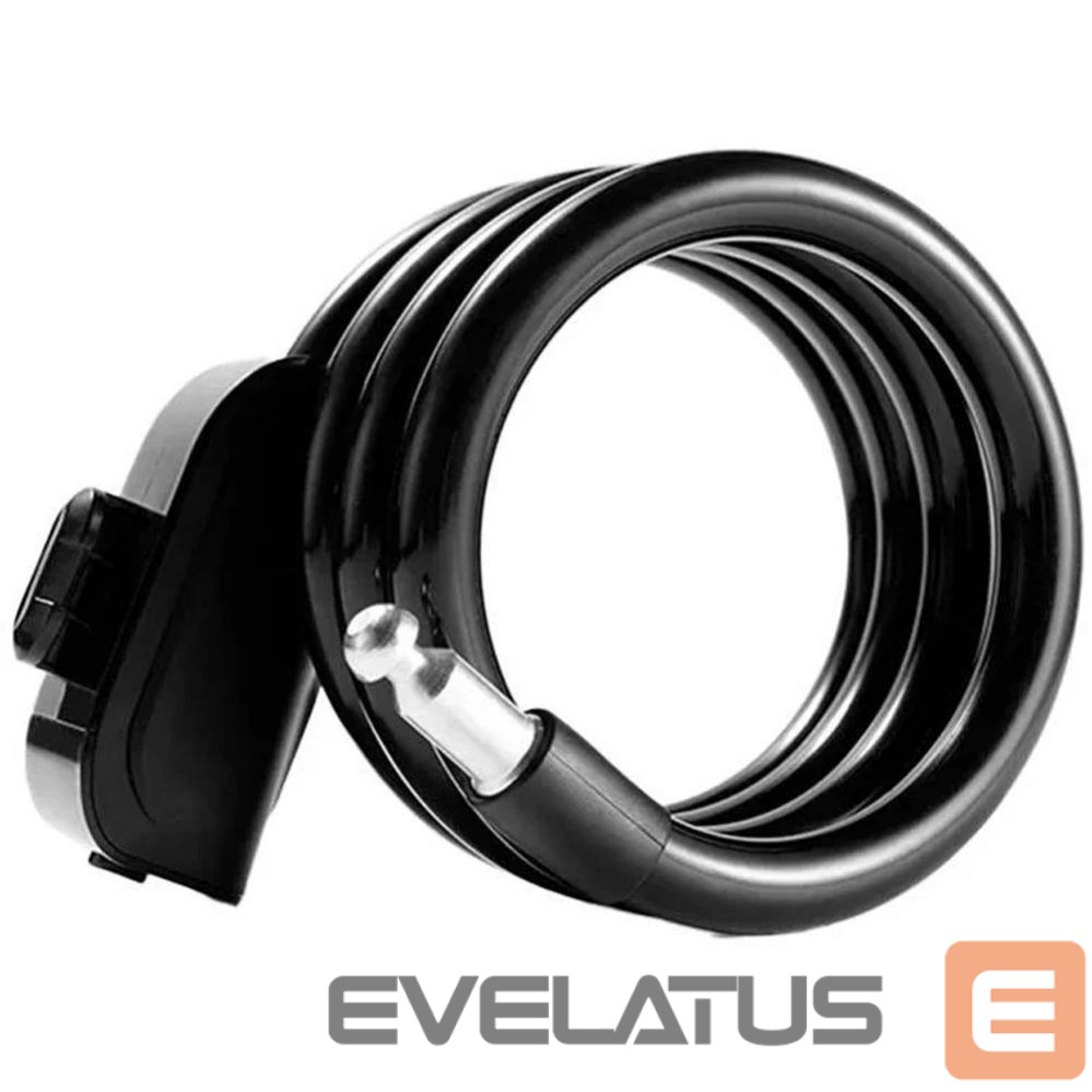 Jalgratta tarvik Rockbros Rockbros RKS515-BK bicycle lock with 1.1 m key - black