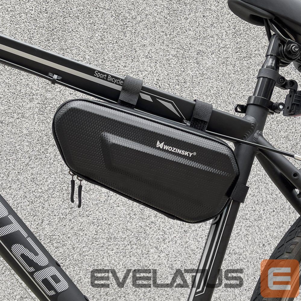 Jalgratta tarvik Wozinsky Wozinsky Bicycle Frame Bag 1.5L Black (WBB10BK)