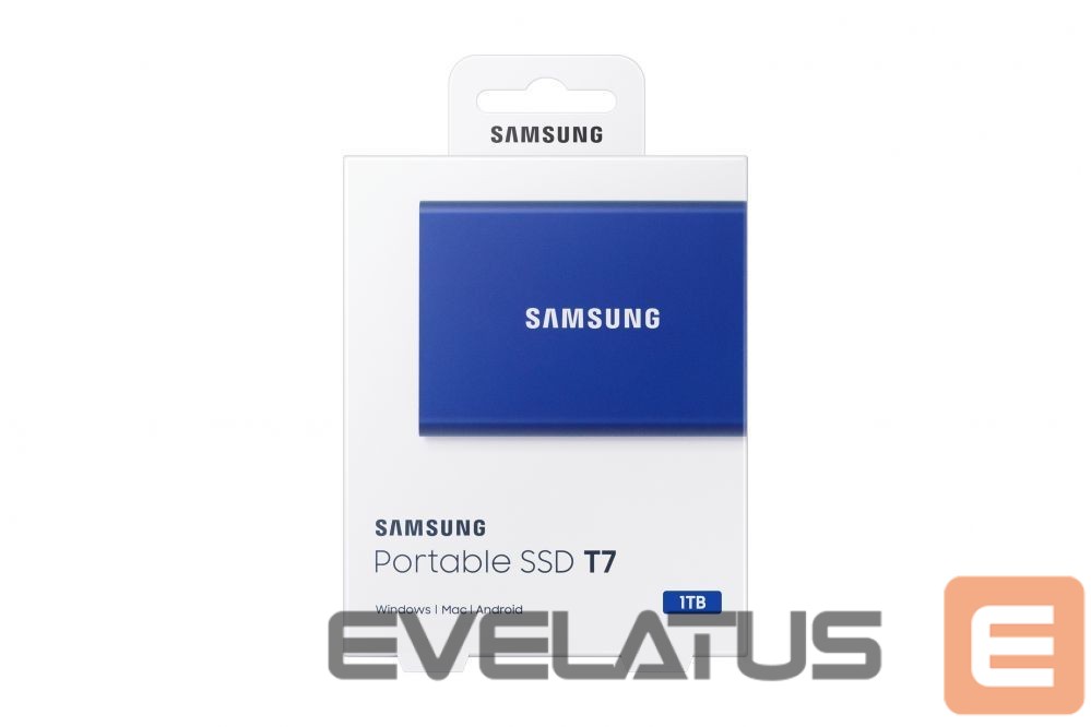 Mälupulk Samsung MU-PC1T0H/WW Portable SSD T7 USB 3.2 1TB Blue