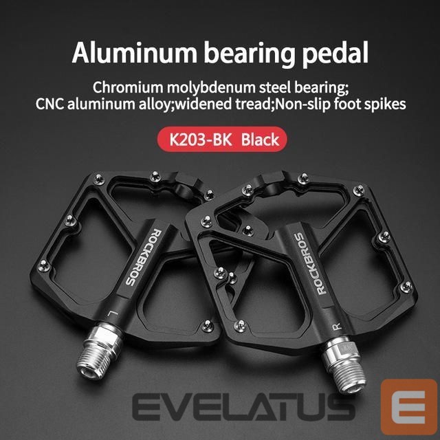 Jalgratta tarvik Rockbros Rockbros K203-BK bicycle pedal set - black