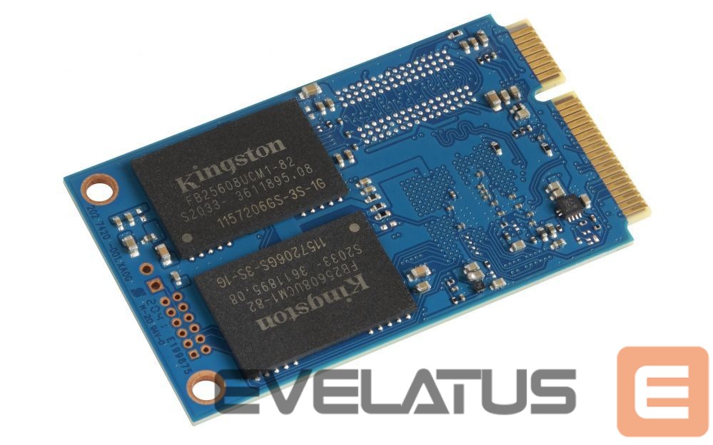Kõvaketas SSD Kingston KC600 512 GB, SSD interface mSATA, Write speed 520 MB/s, Read speed 550 MB/s