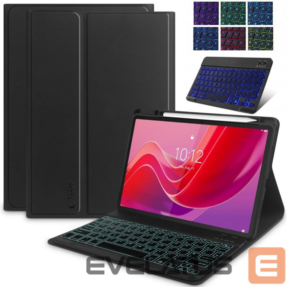 Muu arvutitarvik Tech-Protect Tech-Protect SC Pen + Keyboard Case with Keyboard for Lenovo Tab M11 11" TB-330 - Black