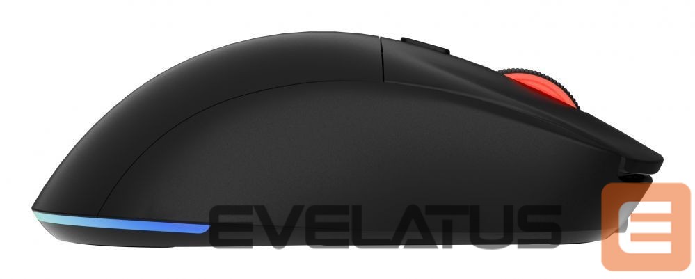 Arvutihiir Genesis Zircon XIII Custom | Wireless | Gaming Mouse | 2.4 GHz, USB | Black