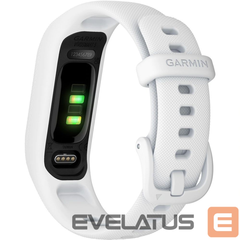 Fitness käevõru Garmin VIVOSMART 5 S/M Size White