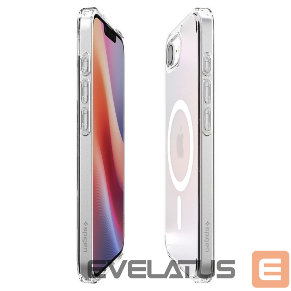Tagakaaned Spigen Spigen Ultra Hybrid MagSafe iPhone 16e Case - White, Translucent