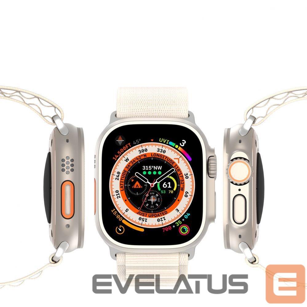 Rihm Dux Ducis Sport Buckle Strap for Apple Watch 38/40/41/42MM Starlight