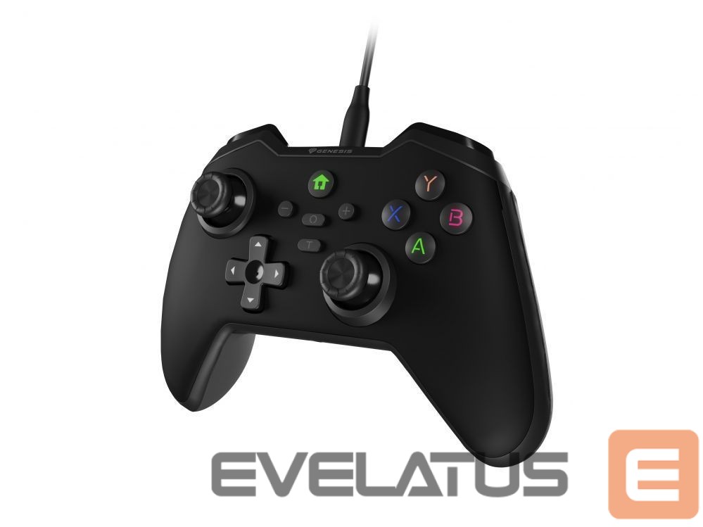 Arvutitoolid / lauad Genesis Mangan 300 Gamepad, Black, Wired