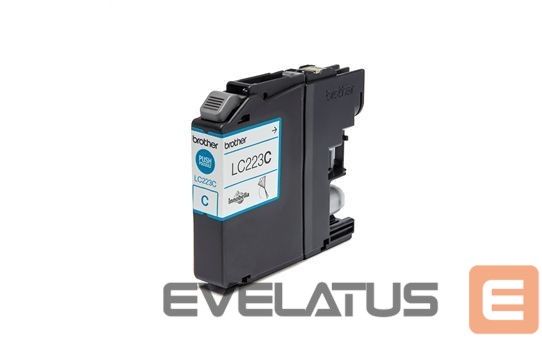 Tarvikud ja tarvikud Brother LC-223C Ink Cartridge, Cyan