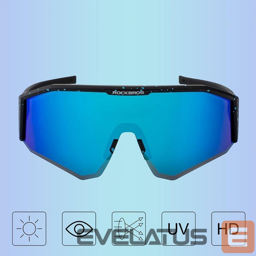 Jalgratta tarvik Rockbros Rockbros SP297 polarizing cycling glasses - black