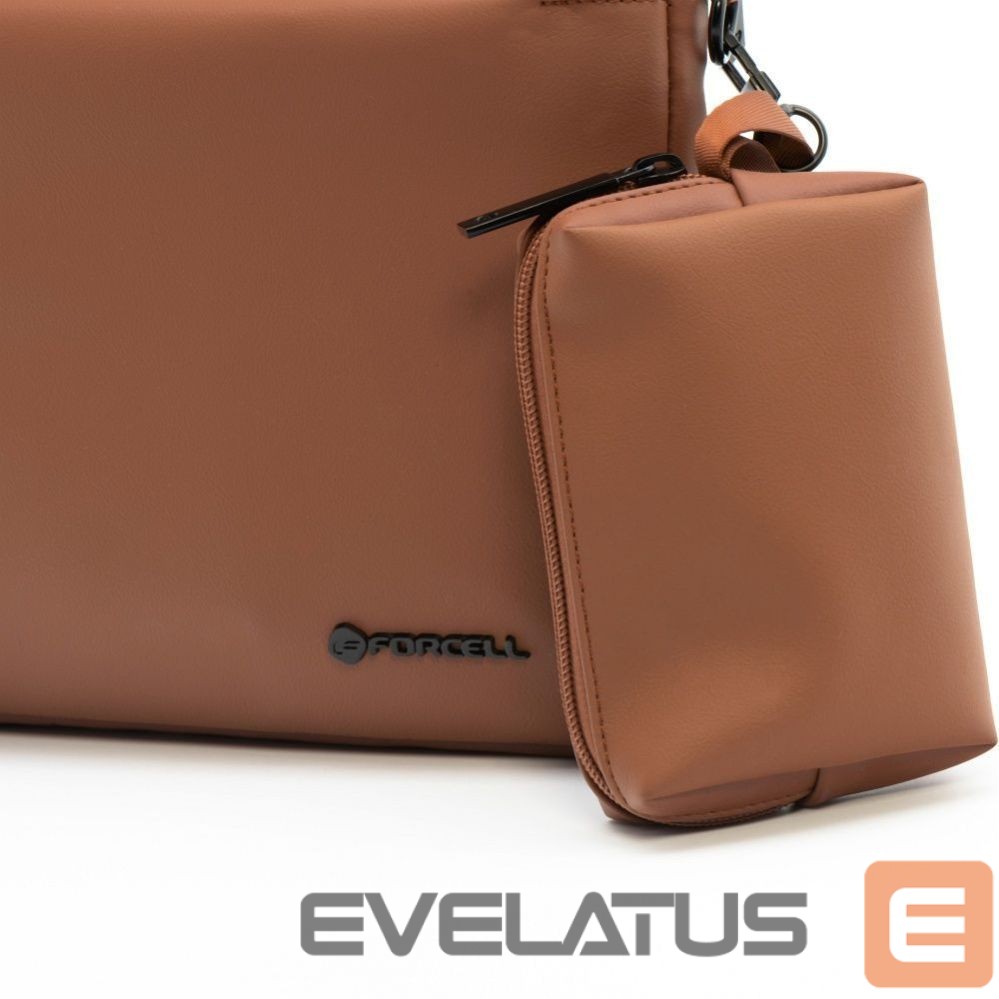 Kotid ja portfellid Forcell FORCELL F-PROTECT URBAN STYLE Bag for Laptop 15,6" brown