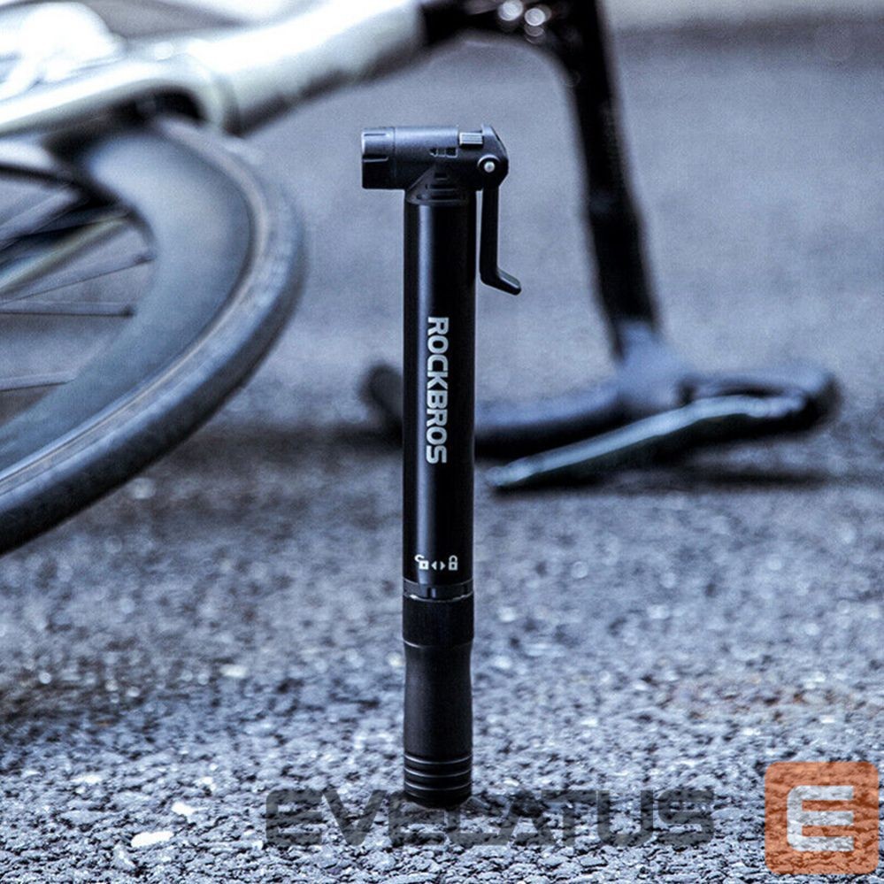 Jalgratta tarvik Rockbros Rockbros 42320010001 Bicycle Pump Hand + Screwdriver - Black