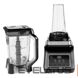 Mikserid ja blenderid Ninja  Mixer Blender 2in1 with Auto IQ | BN750EU | Tabletop | 1200 W | Jar material Plastic | Jar capacity 2.1+0.7 L | Ice crushing | Black/Silver 