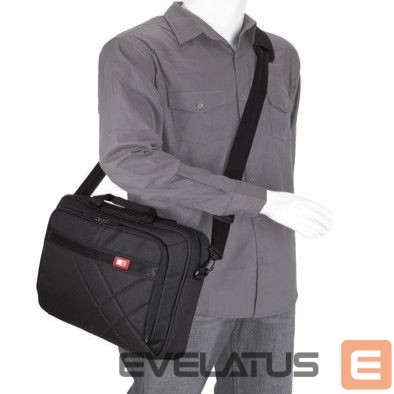 Sülearvuti kott Case Logic Casual Laptop Bag DLC117 Fits up to size 17 ", Black, Shoulder strap