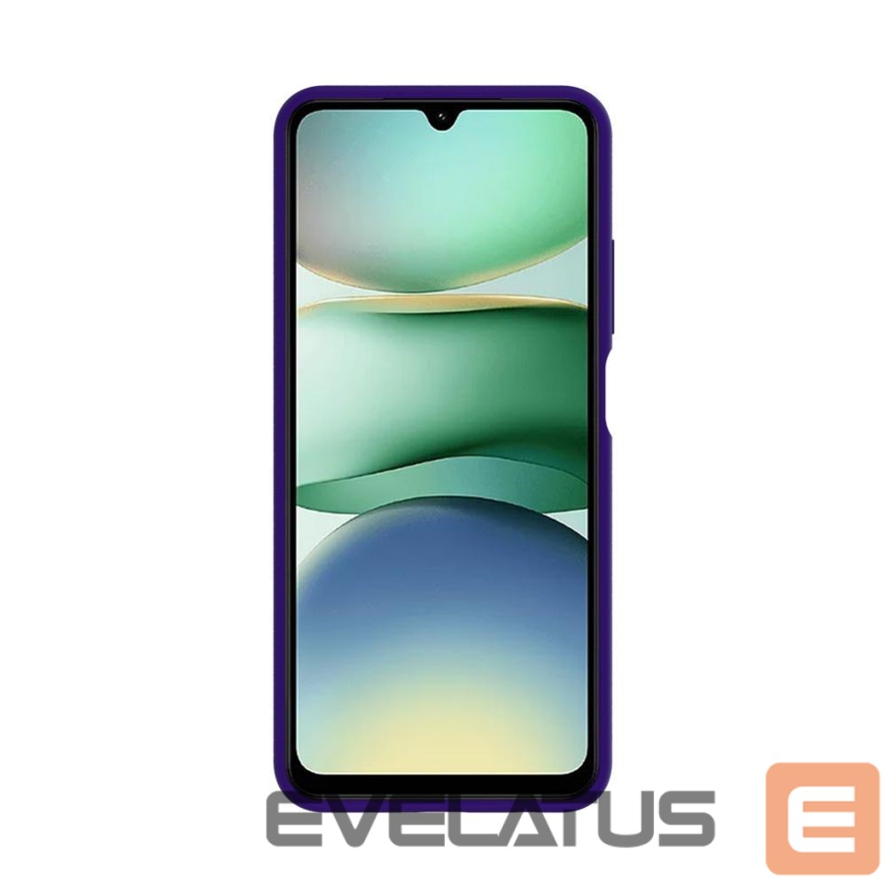 Tagakaaned Evelatus Xiaomi Redmi A5 4G (173.45 x 79.35 x 8.4) Premium Soft Touch Silicone Case Deep Purple