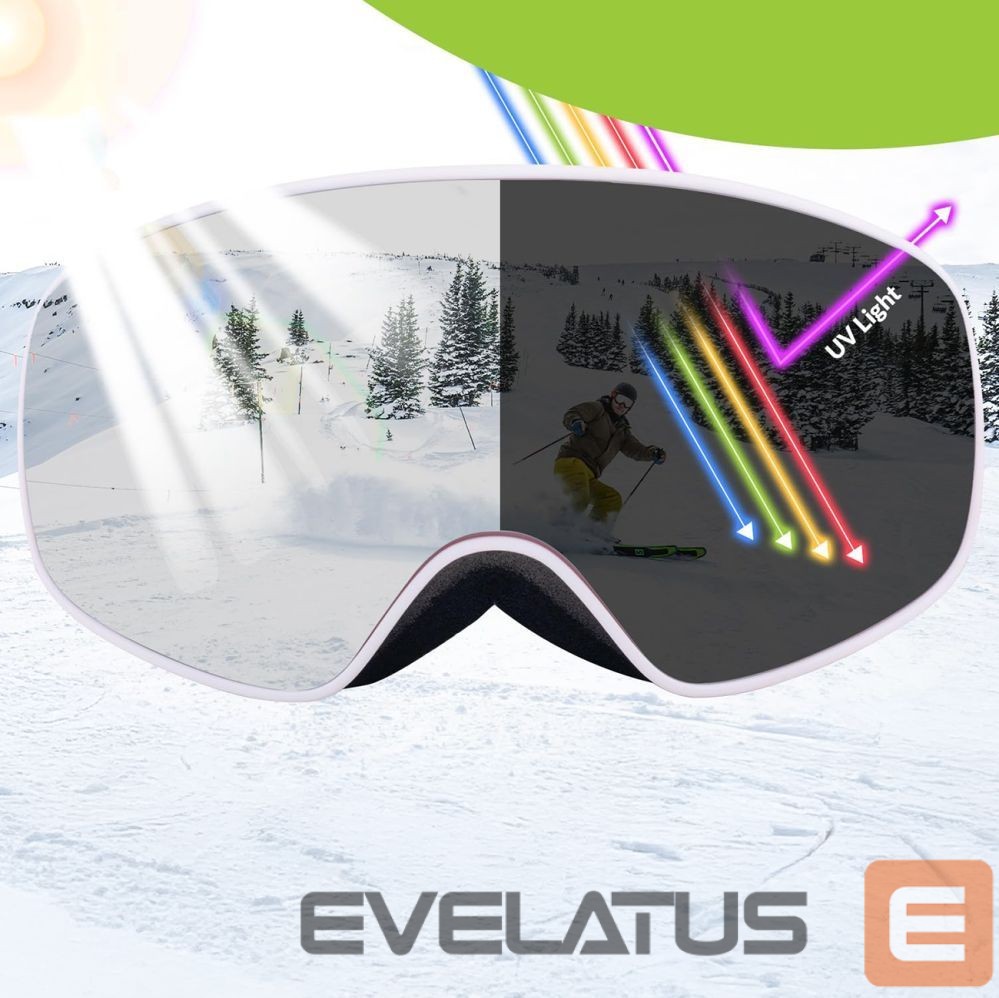 Muud kaubad Qunature Qunature Pink Children's skiing goggles (medium/large children's version)