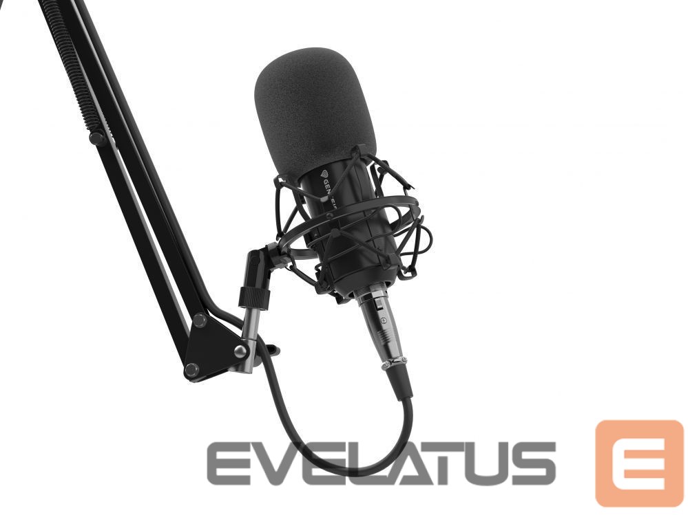 Muu arvutitarvik Genesis Gaming Microphone Radium 300 Black, Wired